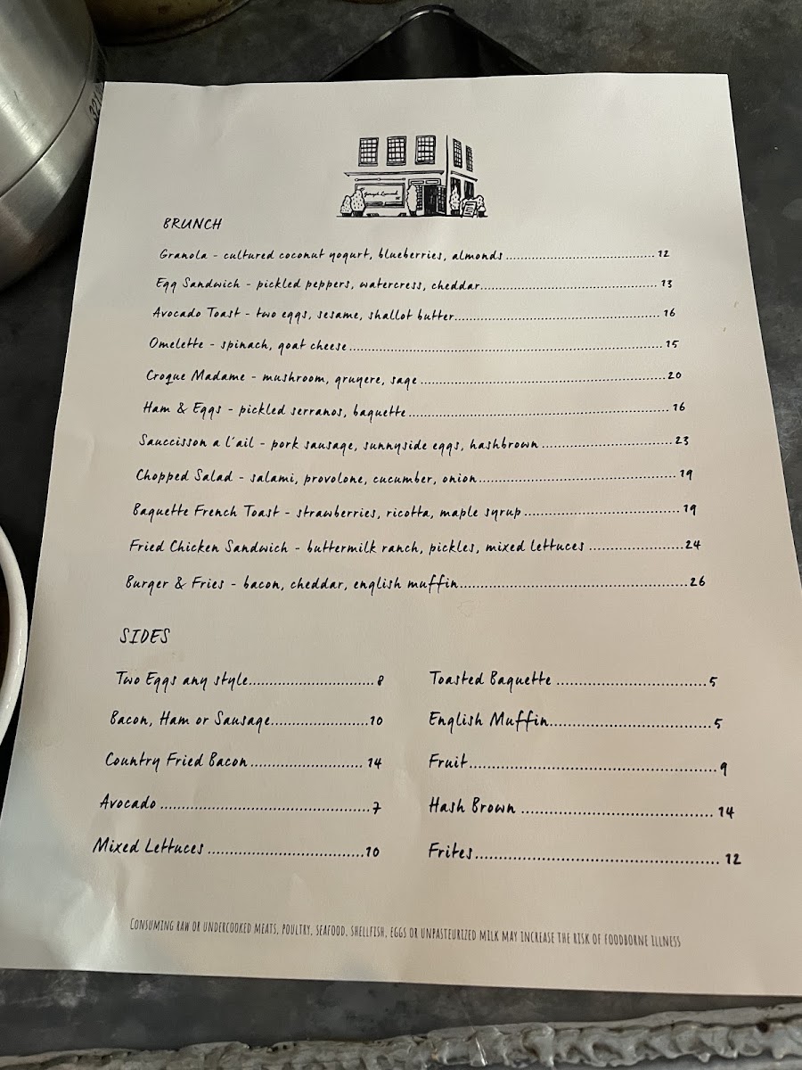 Joseph Leonard Menu - Image 4